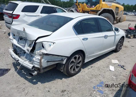 2016 Honda Accord Ex-L z USA, uszkodzony, nr VIN 1HGCR2F82GA076076